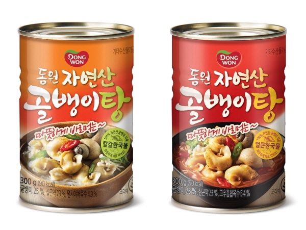 동원F&B ‘동원 자연산 골뱅이탕’ 2종 출시