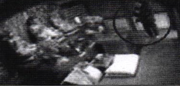 법당안 침입장면.(사진제공=부산지방경찰청)