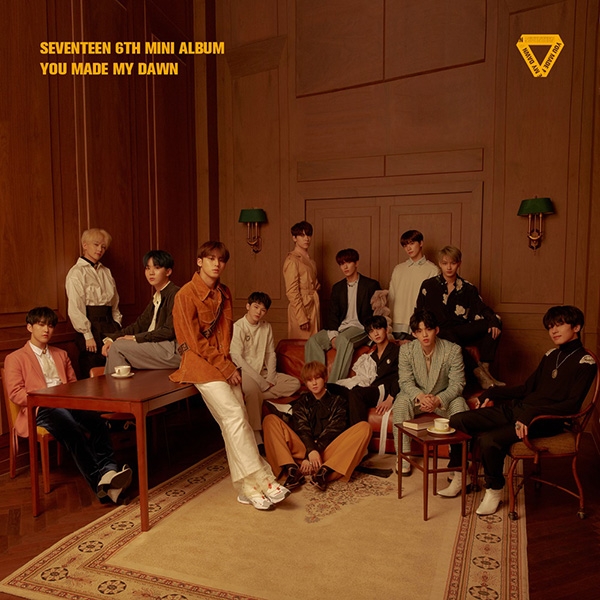 세븐틴, 미니 6집 한터 주간 차트 1위…초동 판매량 자체 신기록 경신