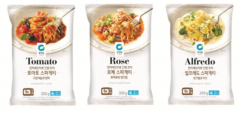 청정원 ‘냉동 스파게티’ 출시