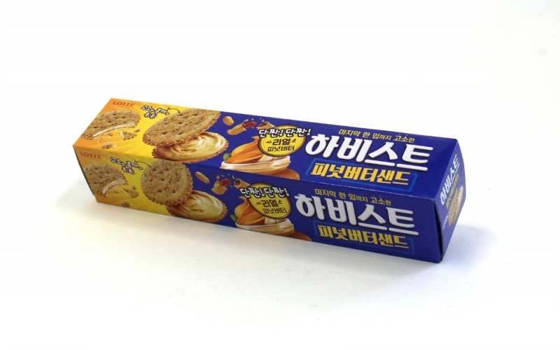롯데제과 ‘하비스트 피넛버터샌드’ 출시