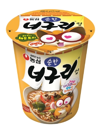 농심, 순한너구리컵 출시