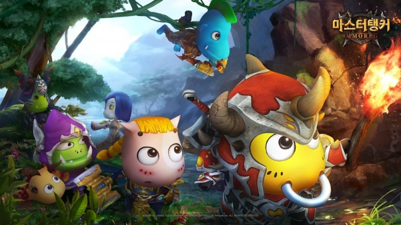 웹젠 ‘마스터탱커’, ‘멀티콘셉트 캐릭터’ 일러스트 첫 공개