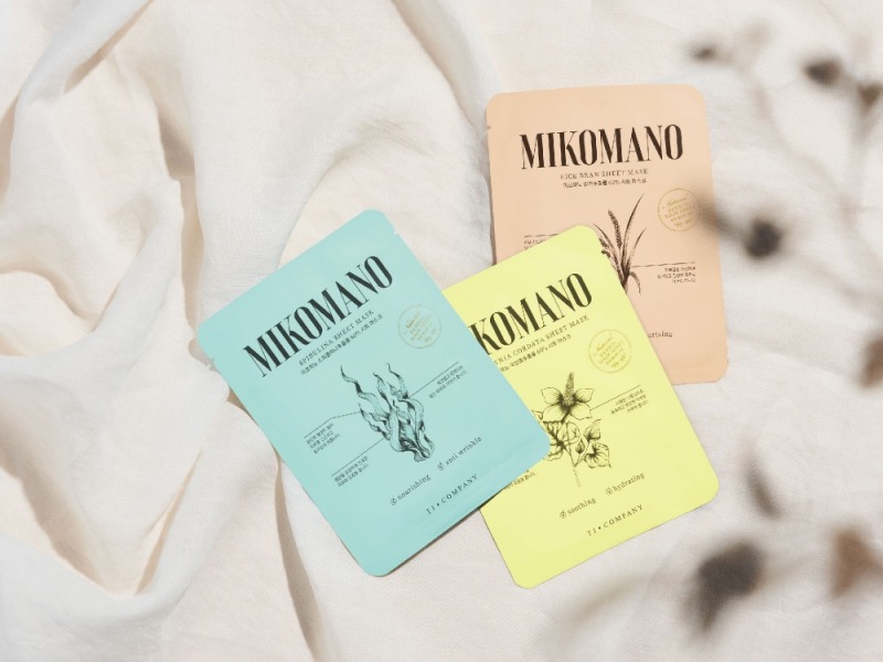‘미코마노(MIKOMANO)’ 론칭, 마스크팩 3종 출시
