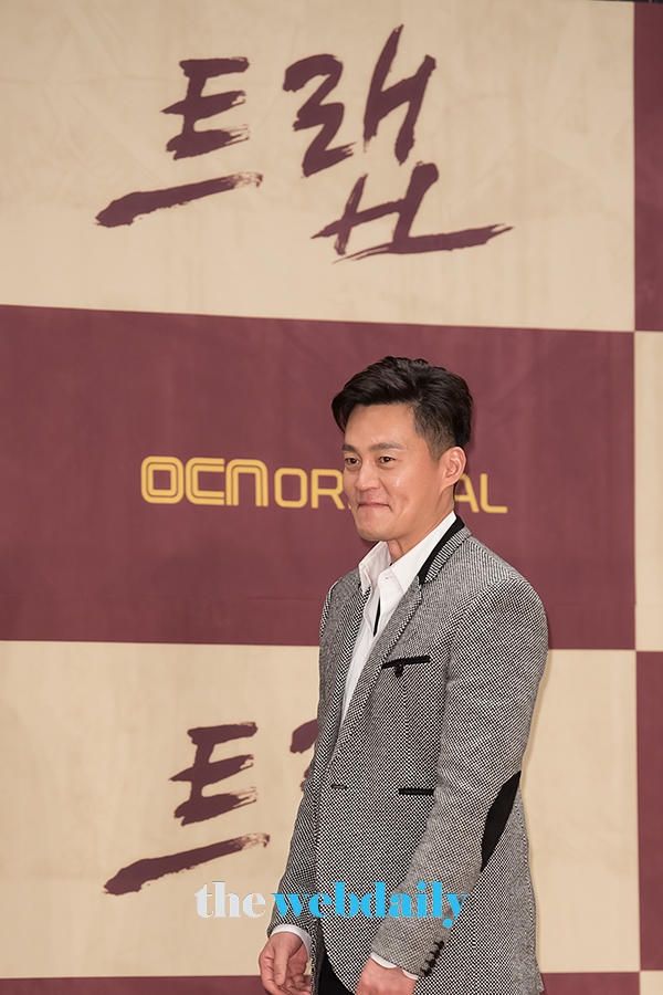 이서진, OCN 드라마 ‘트랩’ 제작발표회 행사 현장