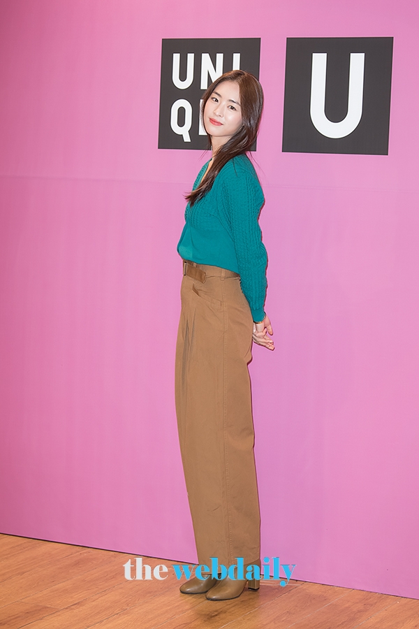 이연희, '유니클로 U' 2019 SS 컬렉션 런칭 기념 포토월 행사