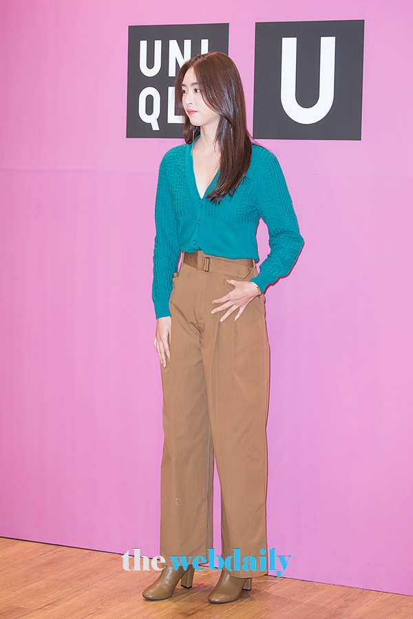 이연희, '유니클로 U' 2019 SS 컬렉션 런칭 기념 포토월 행사