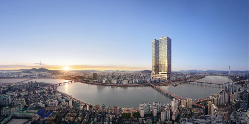 더 라움 펜트하우스 투시도.(사진=트라움하우스)