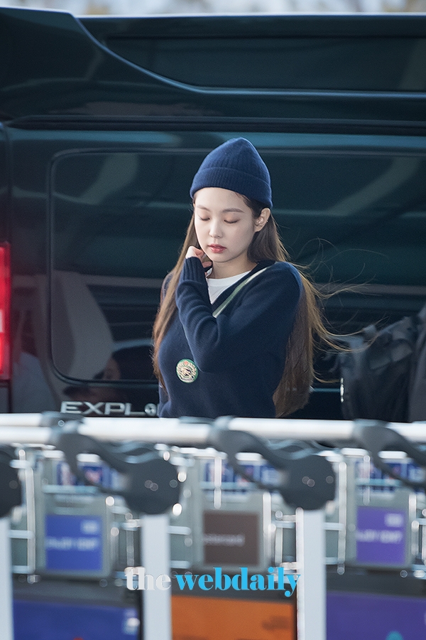 BLACKPINK(블랙핑크) 제니, 인천국제공항 출국 현장