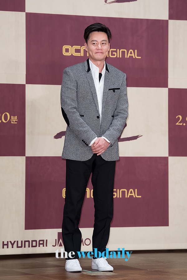 이서진, OCN 드라마 ‘트랩’ 제작발표회 행사 현장