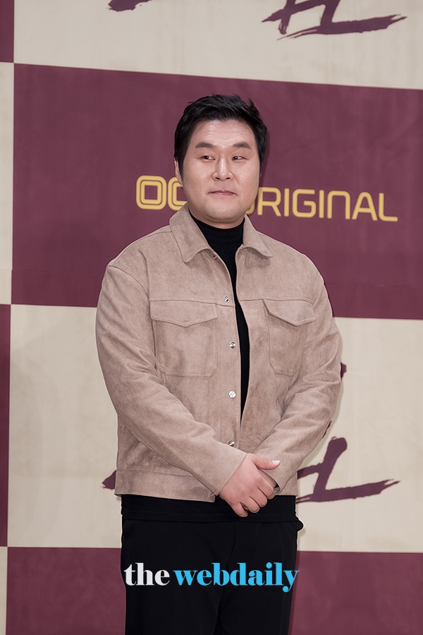윤경호, OCN 드라마 ‘트랩’ 제작발표회 행사 현장