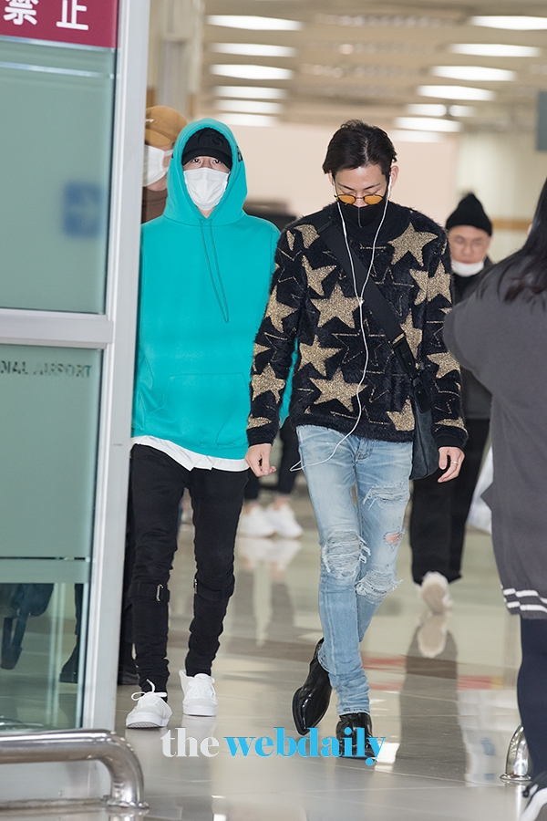 갓세븐(GOT7) 마크-뱀뱀, 인천국제공항 입국 현장