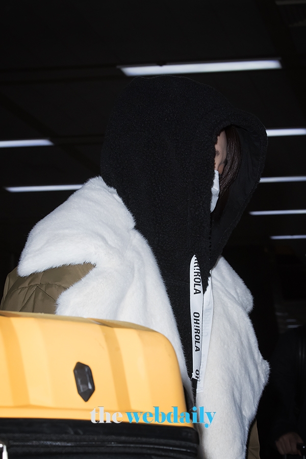 에이핑크(Apink) 정은지, 김포국제공항 입국 현장