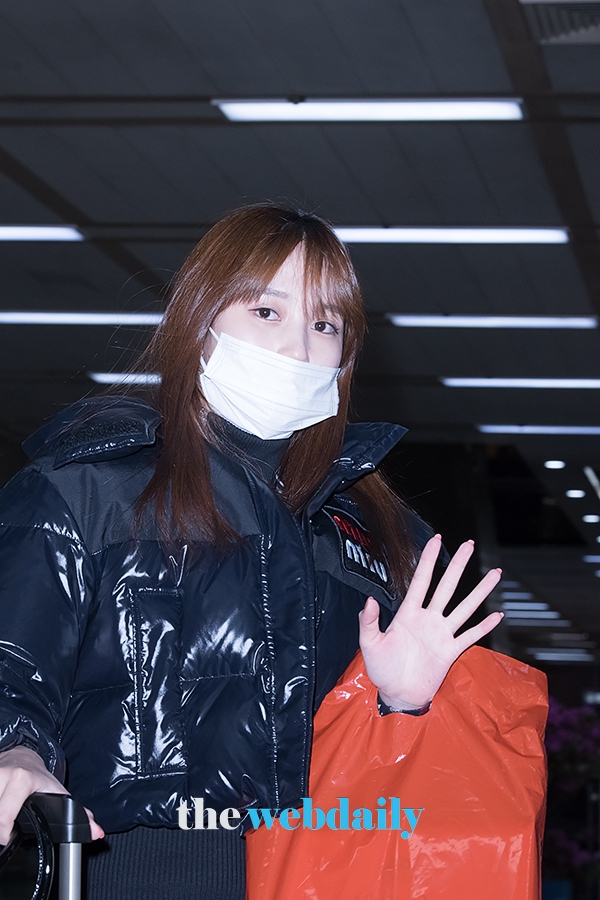 TWICE(트와이스) 미나, 김포국제공항 입국 현장