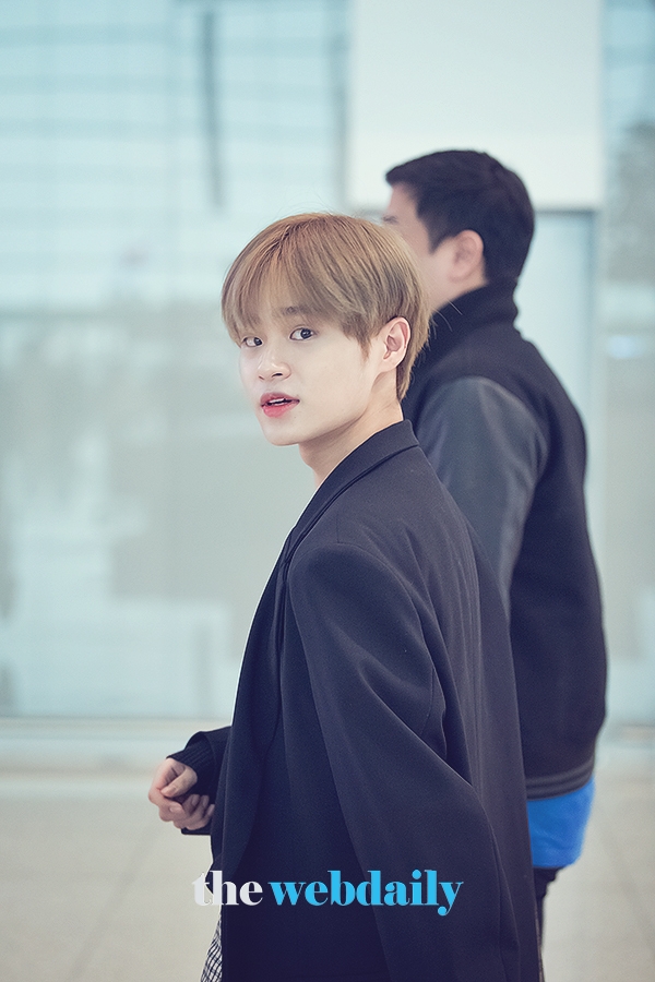 이대휘, 인천국제공항 출국 현장