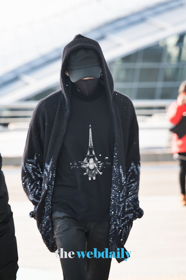 갓세븐(GOT7) 뱀뱀, 인천국제공항 출국 현장