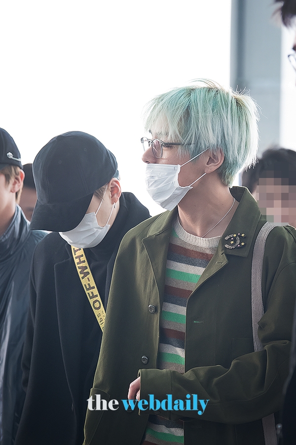 방탄소년단(BTS) 뷔-슈가, '그래미 어워드(Grammy Award)' 참석 출국 현장