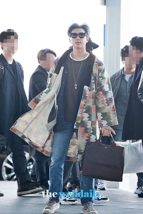 방탄소년단(BTS) RM, '그래미 어워드(Grammy Award)' 참석 출국 현장