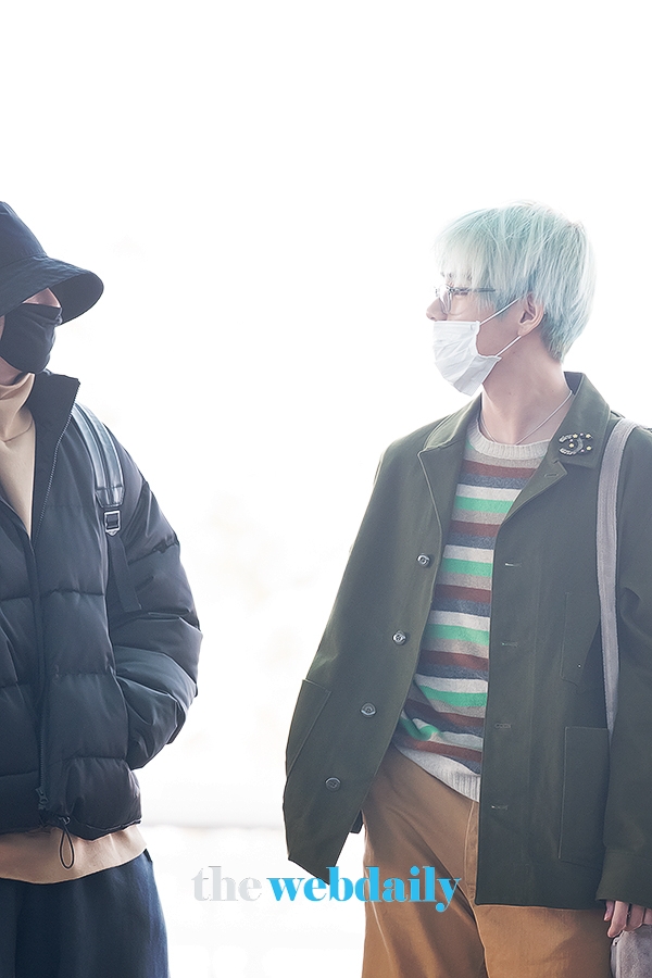 방탄소년단(BTS) 뷔-정국, '그래미 어워드(Grammy Award)' 참석 출국 현장