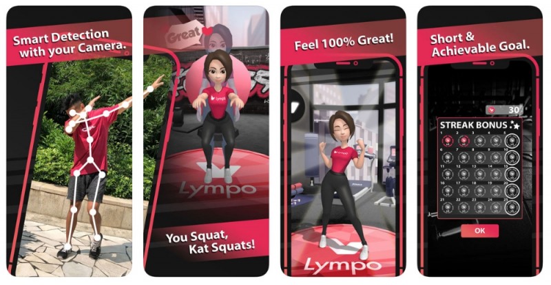 림포, 걷기 앱에 이어 코인 주는 스쿼트 앱 출시