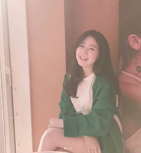 이미지 : 진지희 너무나 해맑게 웃고 있다 / 해당 instagram