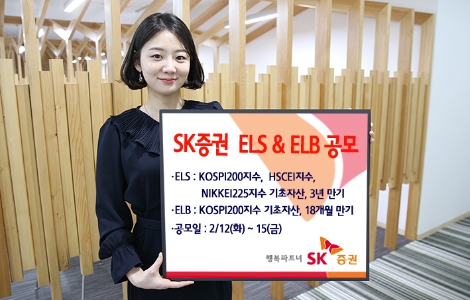 SK증권이 모집하는 파생결합상품 안내 이미지. 사진=SK증권