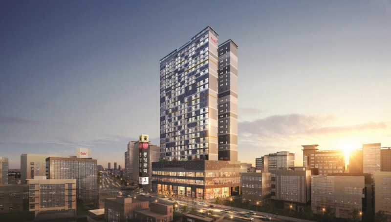 동성로 하우스디 어반 투시도.(사진=대보건설)