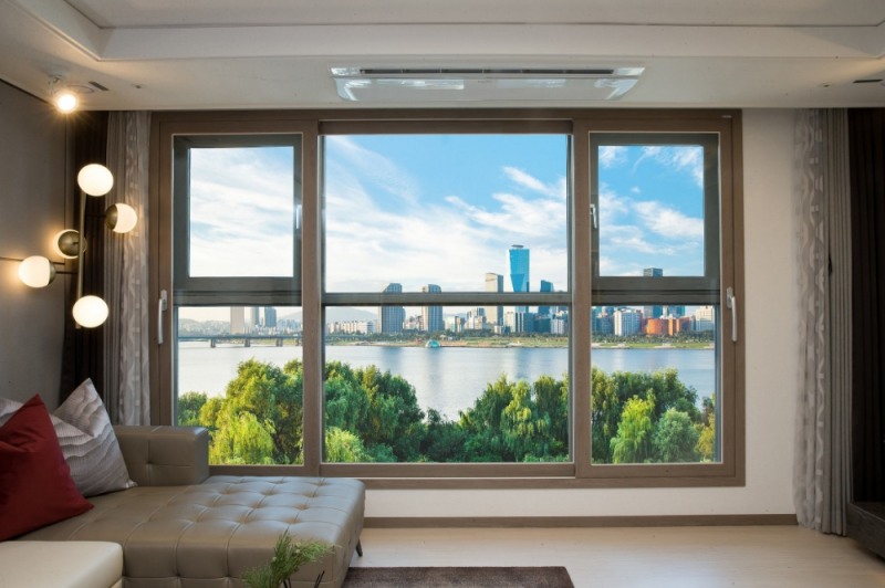 시스템 이중창 TF-282H.(사진=윈체)