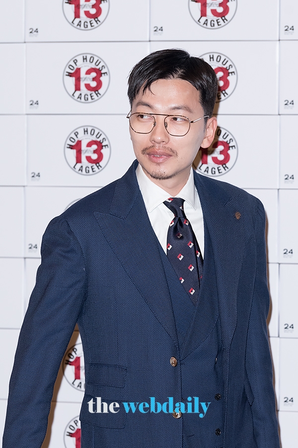 이동휘, 주류 브랜드 신제품 런칭파티 포토월 행사