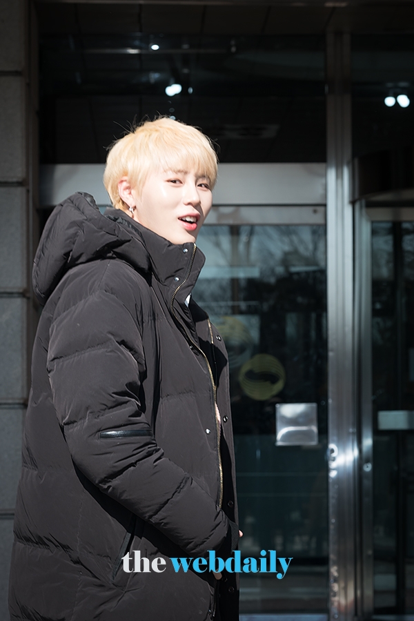 하성운, KBS2 '대국민 토크쇼 안녕하세요' 출근길 현장