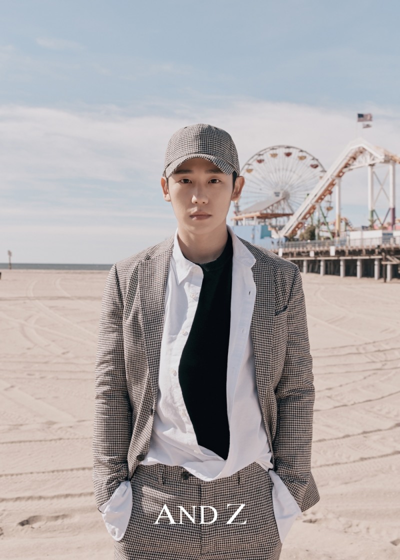 남성복 앤드지(ANDZ), 정해인과 함께한 LA 화보공개