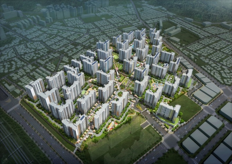 수원역 푸르지오 자이.(사진=대우건설)