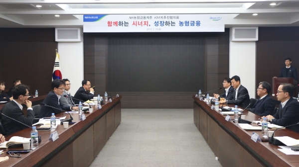 NH농협금융 시너지사업 고도화 추진…시너지추진협의회 개최,