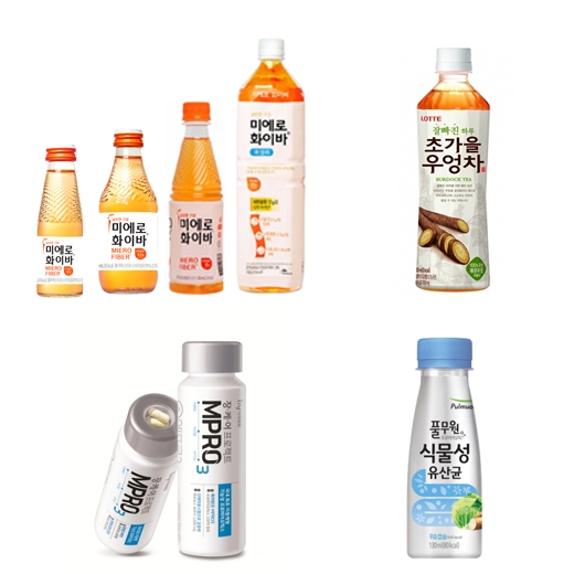 장 건강 관리 위한 식이섬유 제품은?