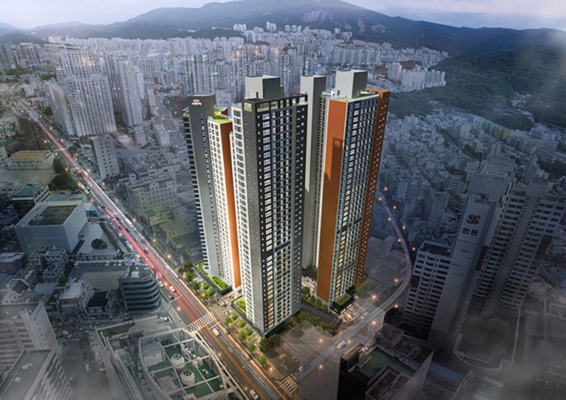 e편한세상 연산 더퍼스트 투시도.(사진=대림산업)