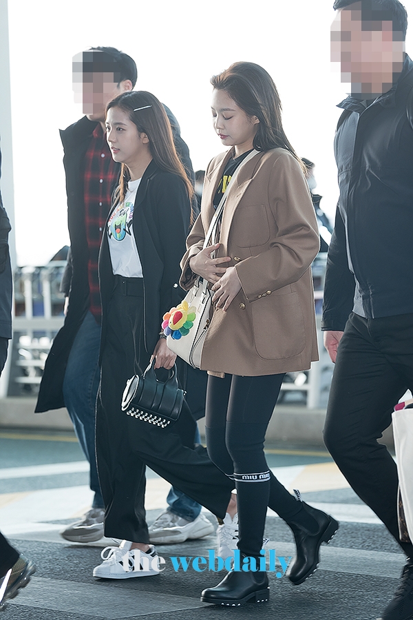 BLACKPINK(블랙핑크) 지수-제니, 인천국제공항 출국 현장