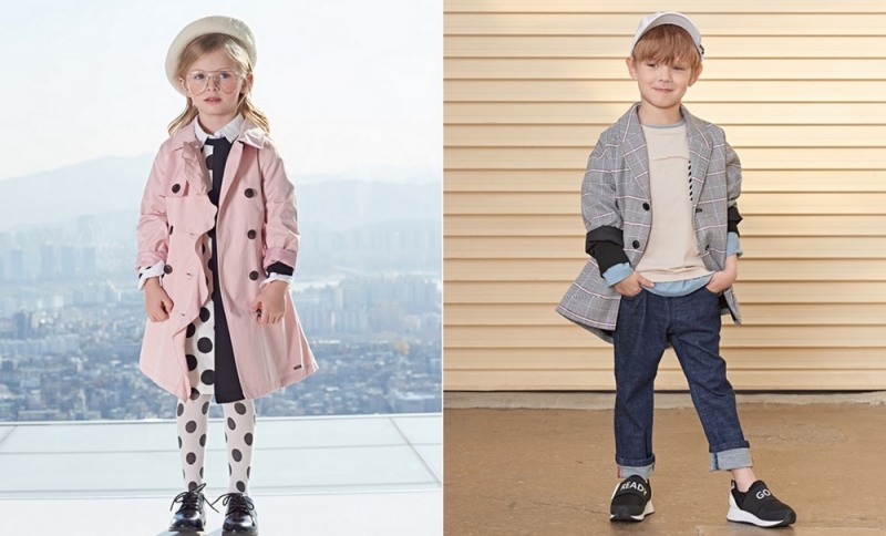 (좌)포래즈 '테일리 셔링 트렌치코트', (우) 포래즈 '타블 체크자켓'.(사진=제로투세븐)