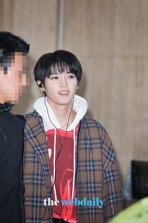 NCT127 태용, 인천국제공항 입국 현장