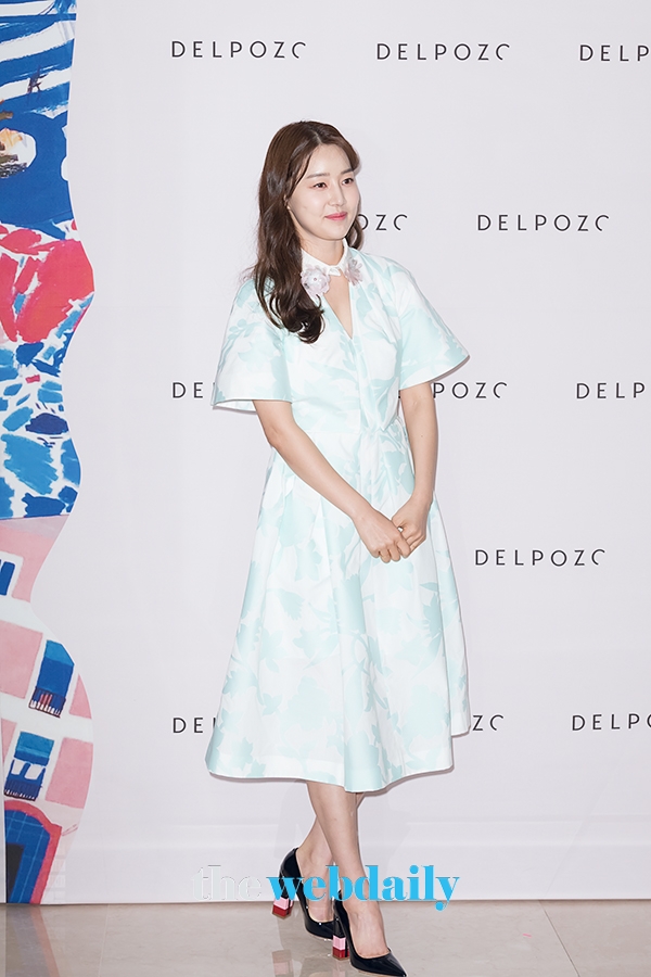 한지혜, 델포조(Delpozo) 포토 행사 현장
