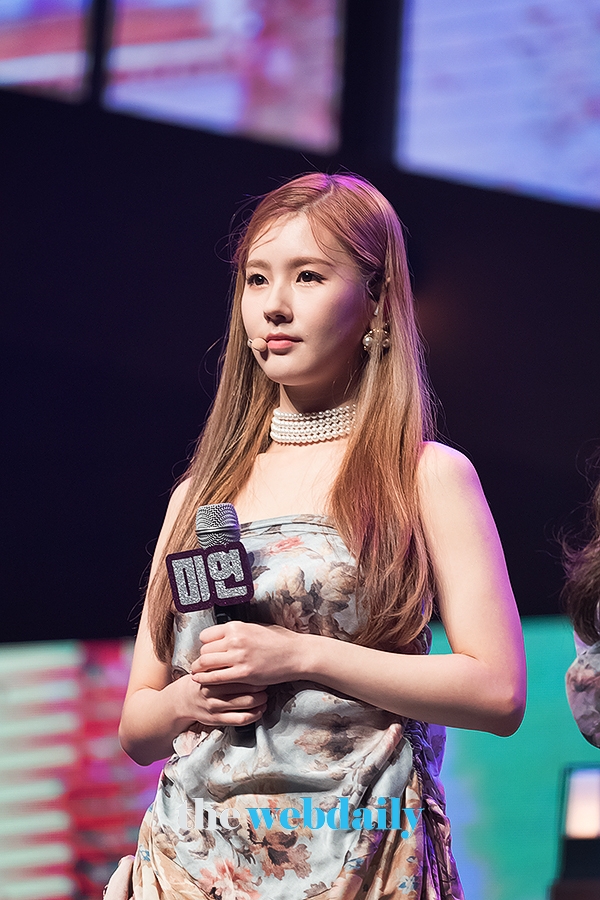(여자)아이들 미연, 두 번째 미니앨범 'I MADE'의 발매기념 쇼케이스 현장