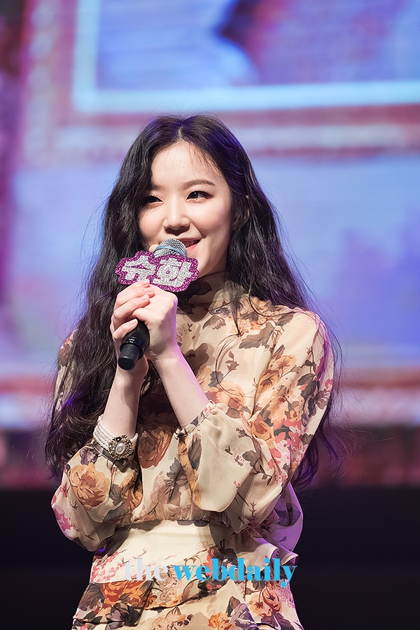 (여자)아이들 슈화, 두 번째 미니앨범 'I MADE'의 발매기념 쇼케이스 현장