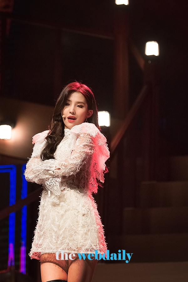 (여자)아이들 소연, 두 번째 미니앨범 'I MADE'의 발매기념 쇼케이스 현장