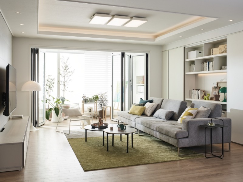 리하우스패키지 - 모던내추럴 이미지. (사진=한샘)