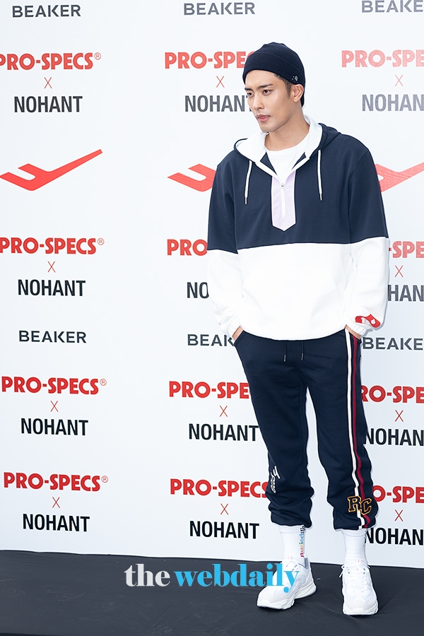 성훈, 프로스펙스 X 노앙 콜라보레이션 기념 포토월 행사