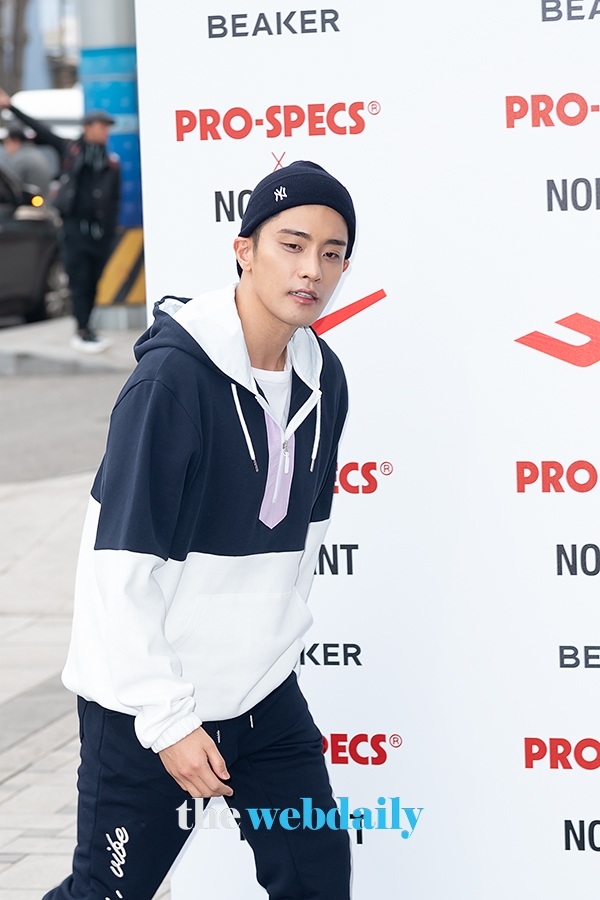 성훈, 프로스펙스 X 노앙 콜라보레이션 기념 포토월 행사
