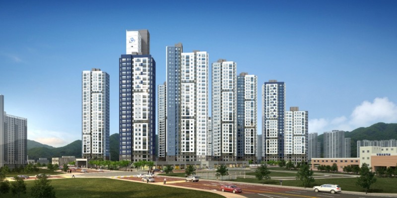 남양주 더샵 퍼스트시티 투시도.(사진=포스코건설)