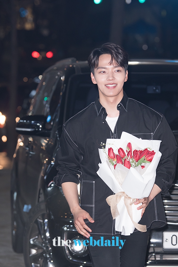 여진구, tvN 드라마 ‘왕이 된 남자’ 종방연 현장