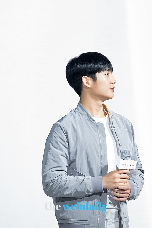 정해인, 볼보자동차 출시 행사 현장