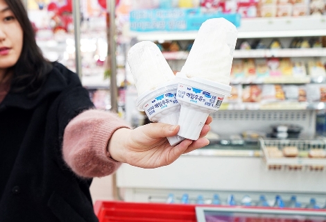 '매일우유맛 소프트콘' 이미지. 사진=세븐일레븐