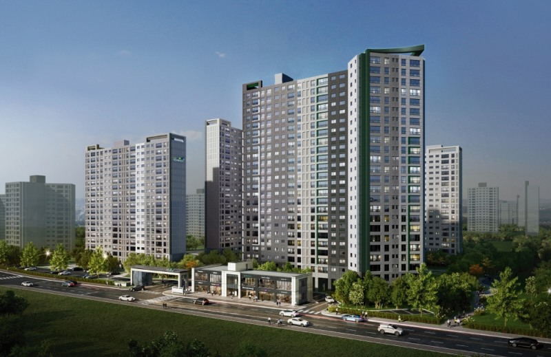 단지 투시도.(사진=한국토지신탁)